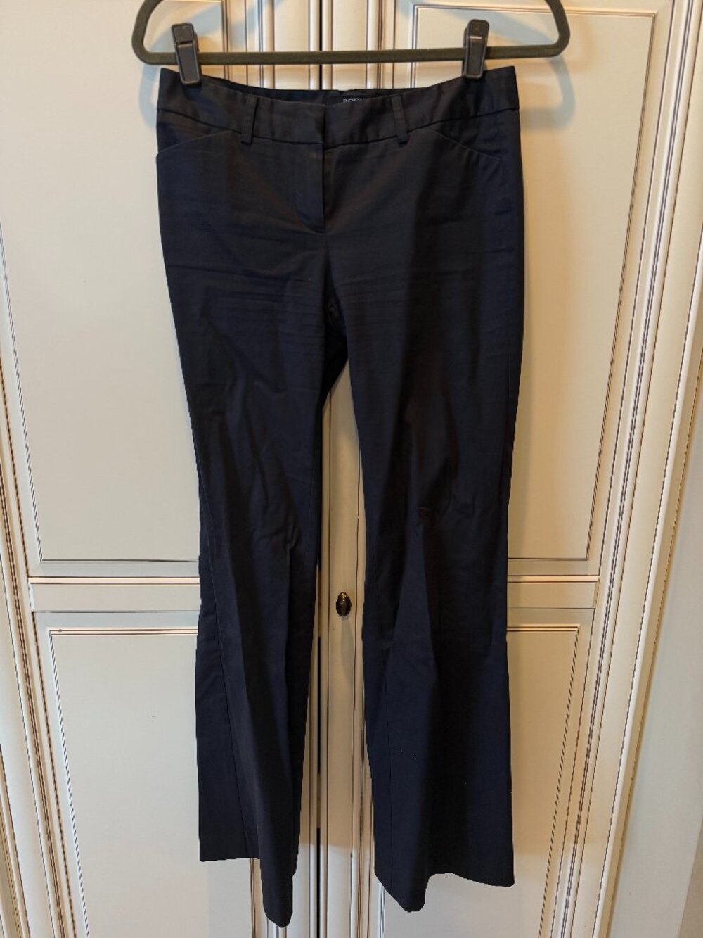 Body by Victoria The Christie Fit Pants Womens Size 2 Black Dress Pants Regular